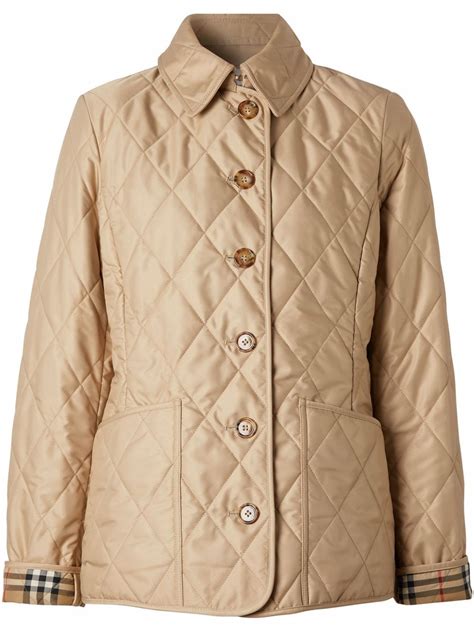 burberry jacke damen 2018|burberry quilted jacket.